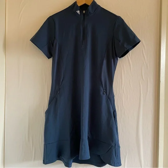 adidas blue tennis dress adidas Women's Tennis Y-DRESS Signal Cyan / L